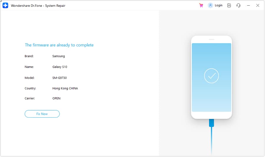 put in download mode