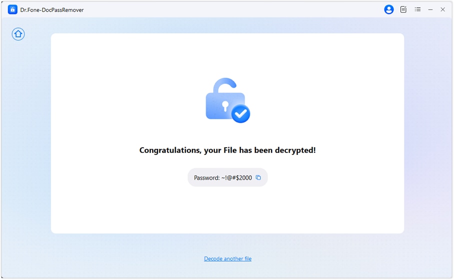 file password remover