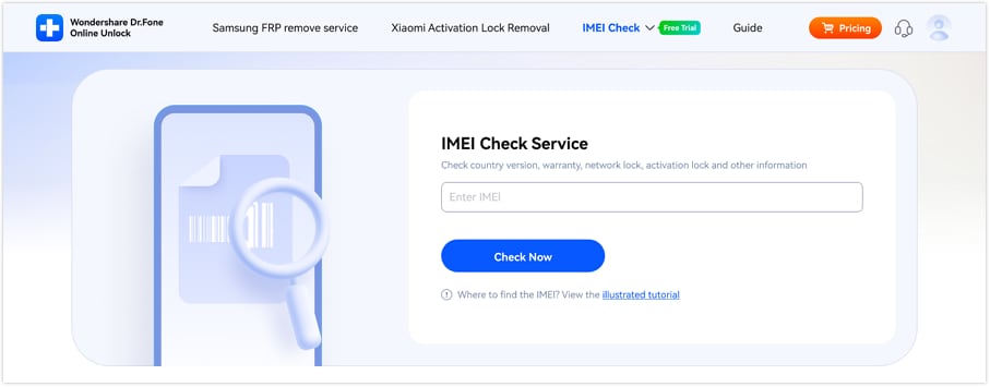 drfone imei check