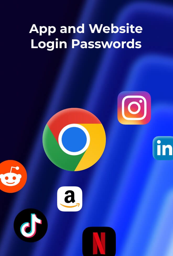 how to find app passwords on iphone