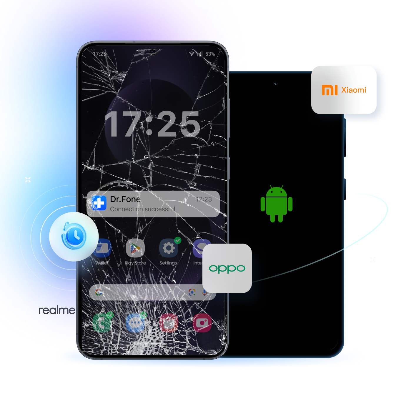 recover data from a broken Android phone with Dr.Fone