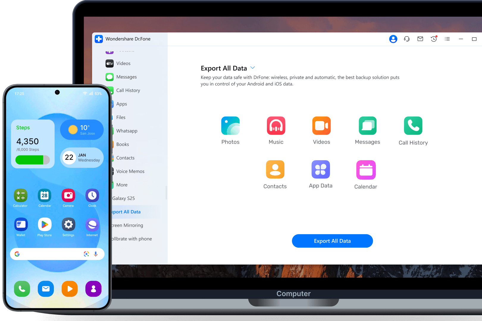 Export All Data