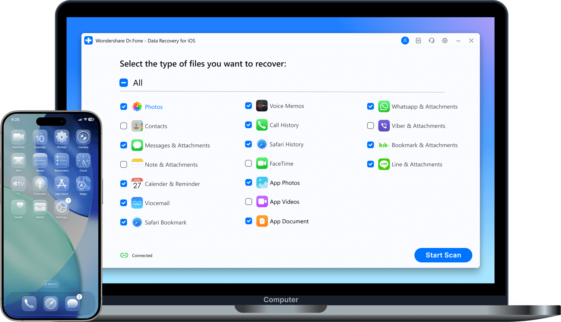 recover data from iphone