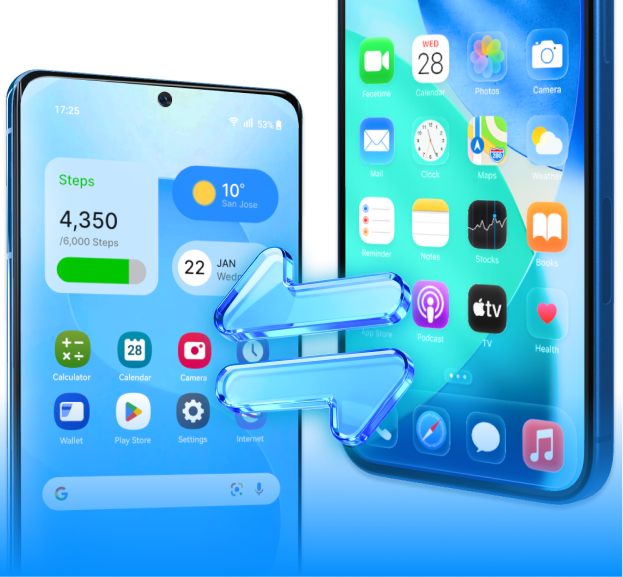 phone switch across platform