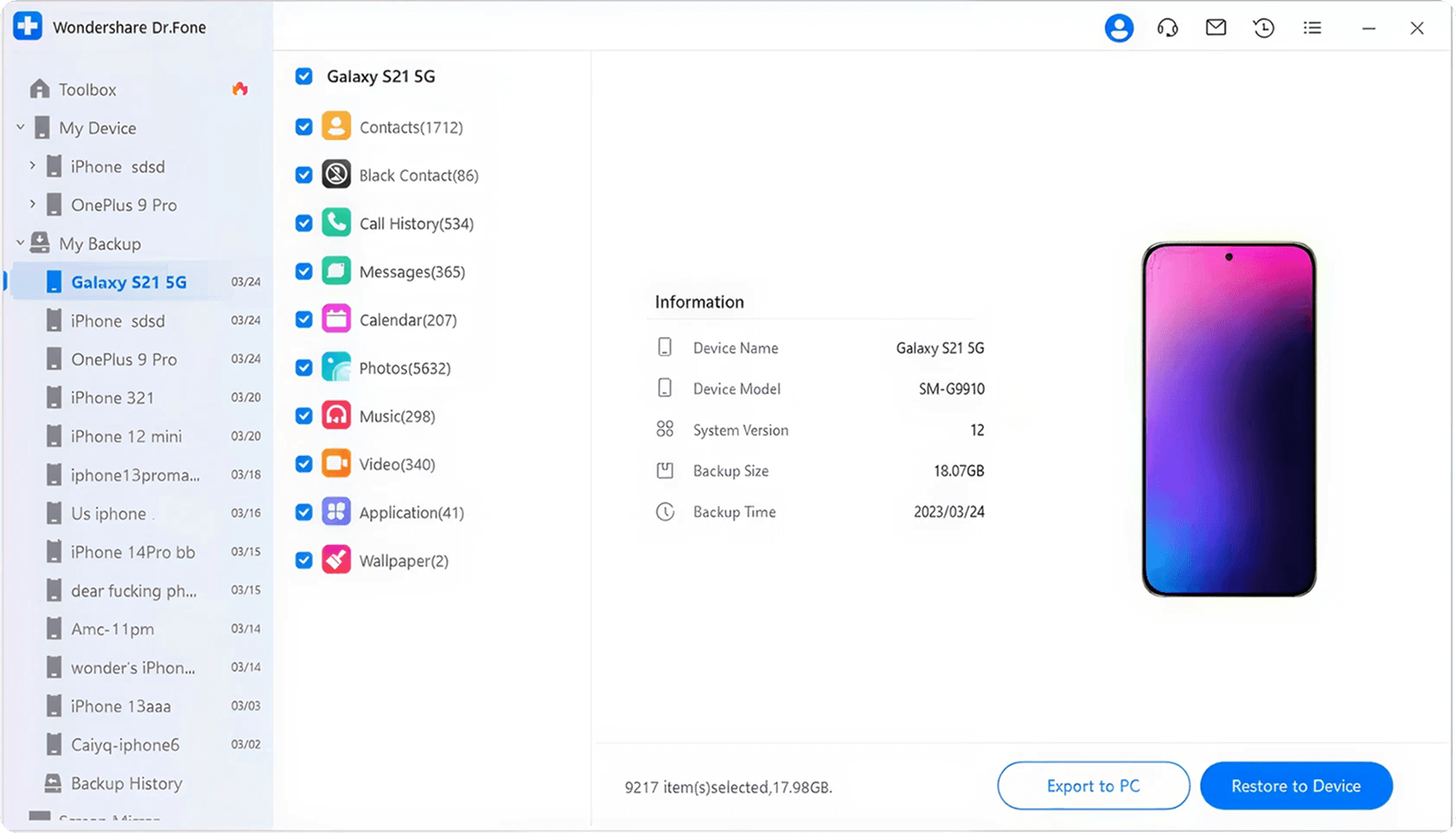 android system backup and restore