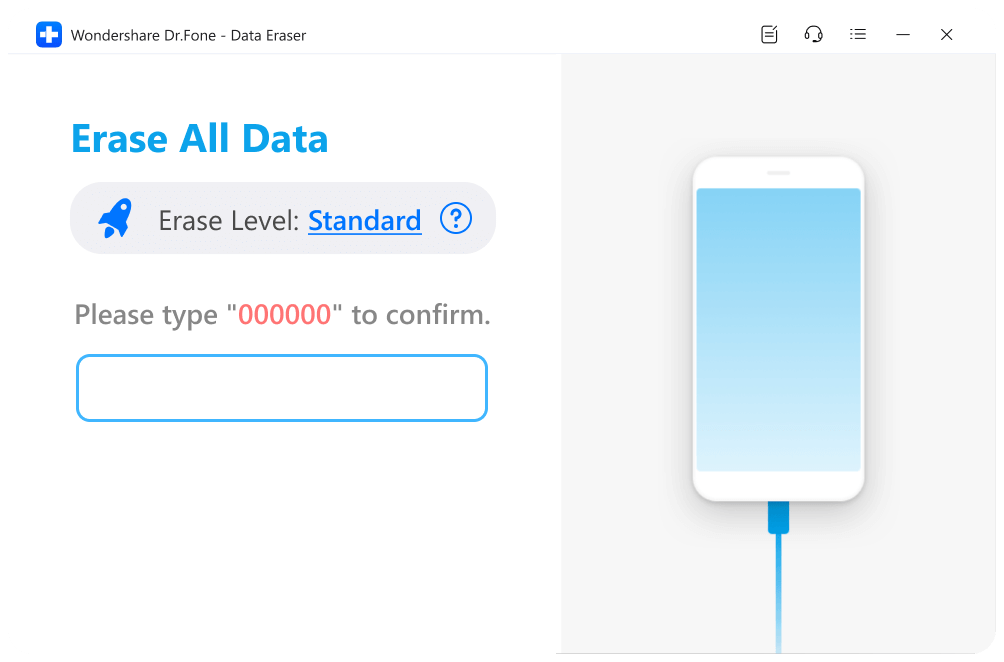 wipe phone data